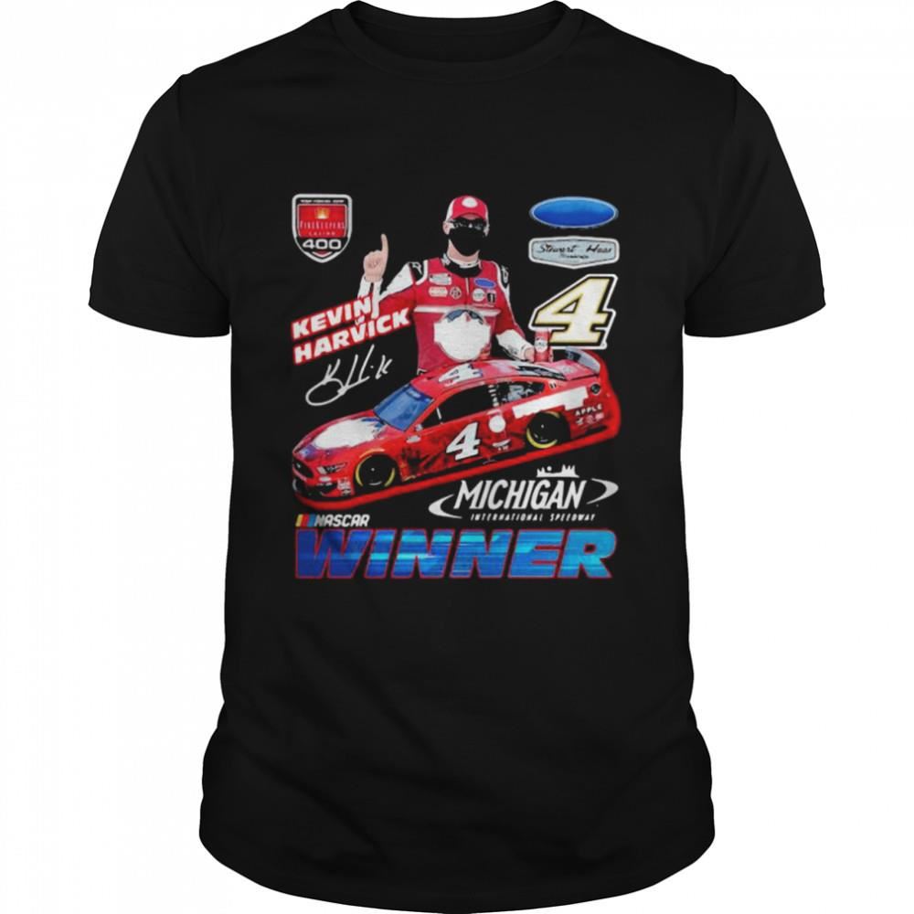 Best Kevin Harvick Winner Michigan Nascar Shirt 