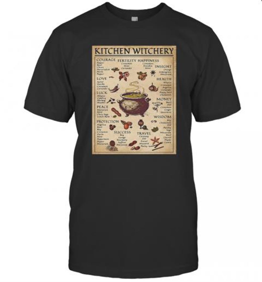 Attractive Kitchen Witchery T-shirt 