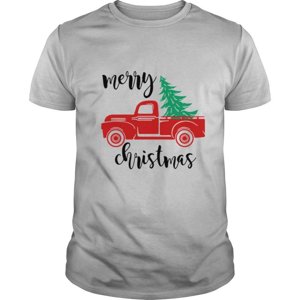 Interesting Merry Christmas Truck Christmas Shirt 