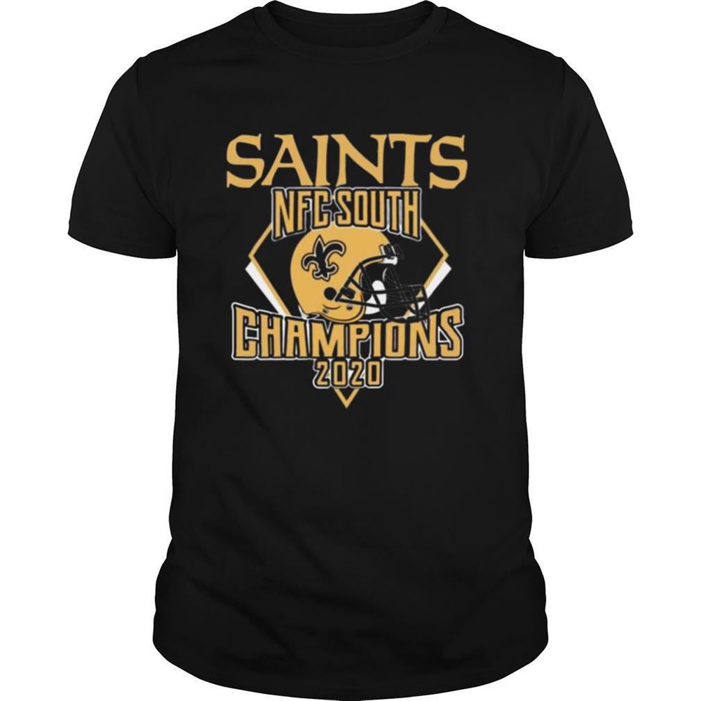 Interesting New Orleans Saints Nfc South Champions 2020 Shirt 