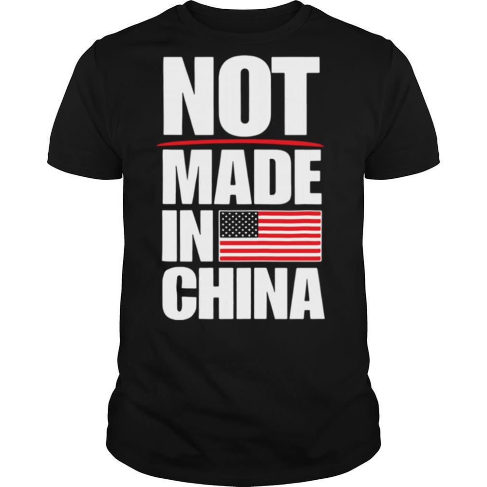Happy Not Made In China American Flag Shirt 