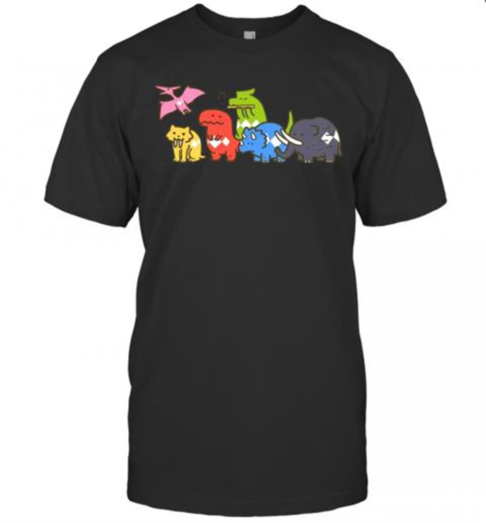 Great Pet Dinosaurs Power Ranger T-shirt 