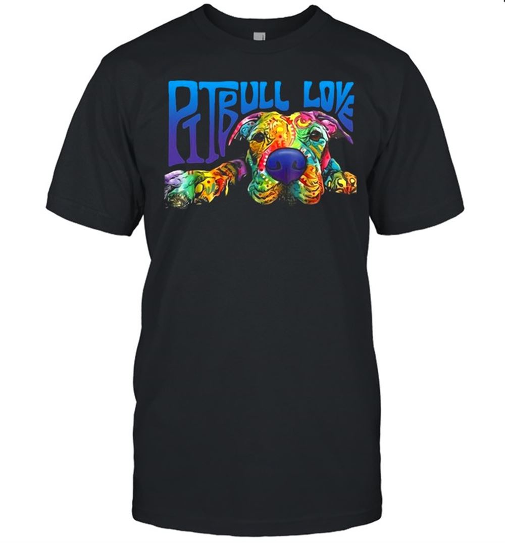 Happy Pitbull Love Shirt 