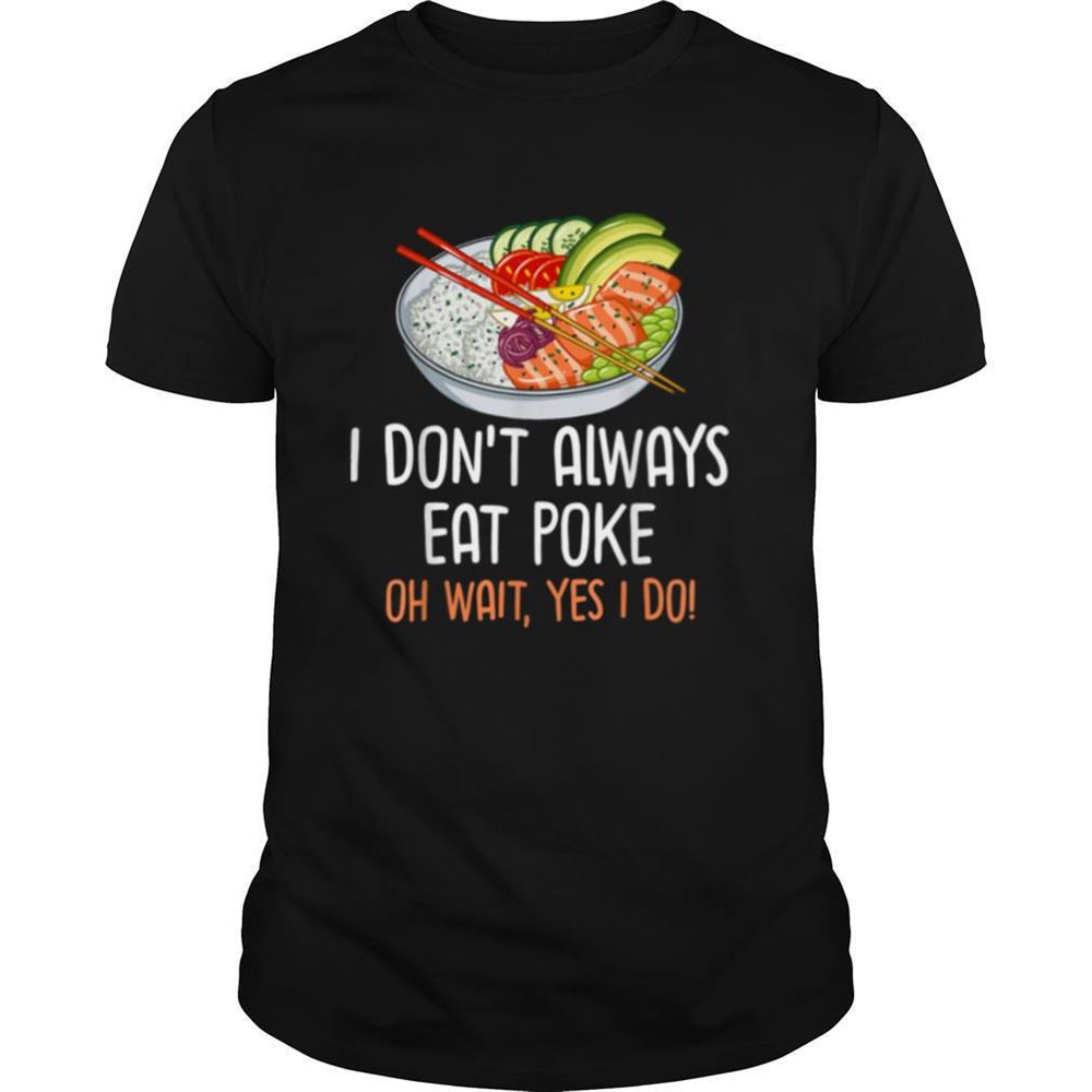 Promotions Poke Bowl Hawaii Sushi Bowl Recipe Shirt 