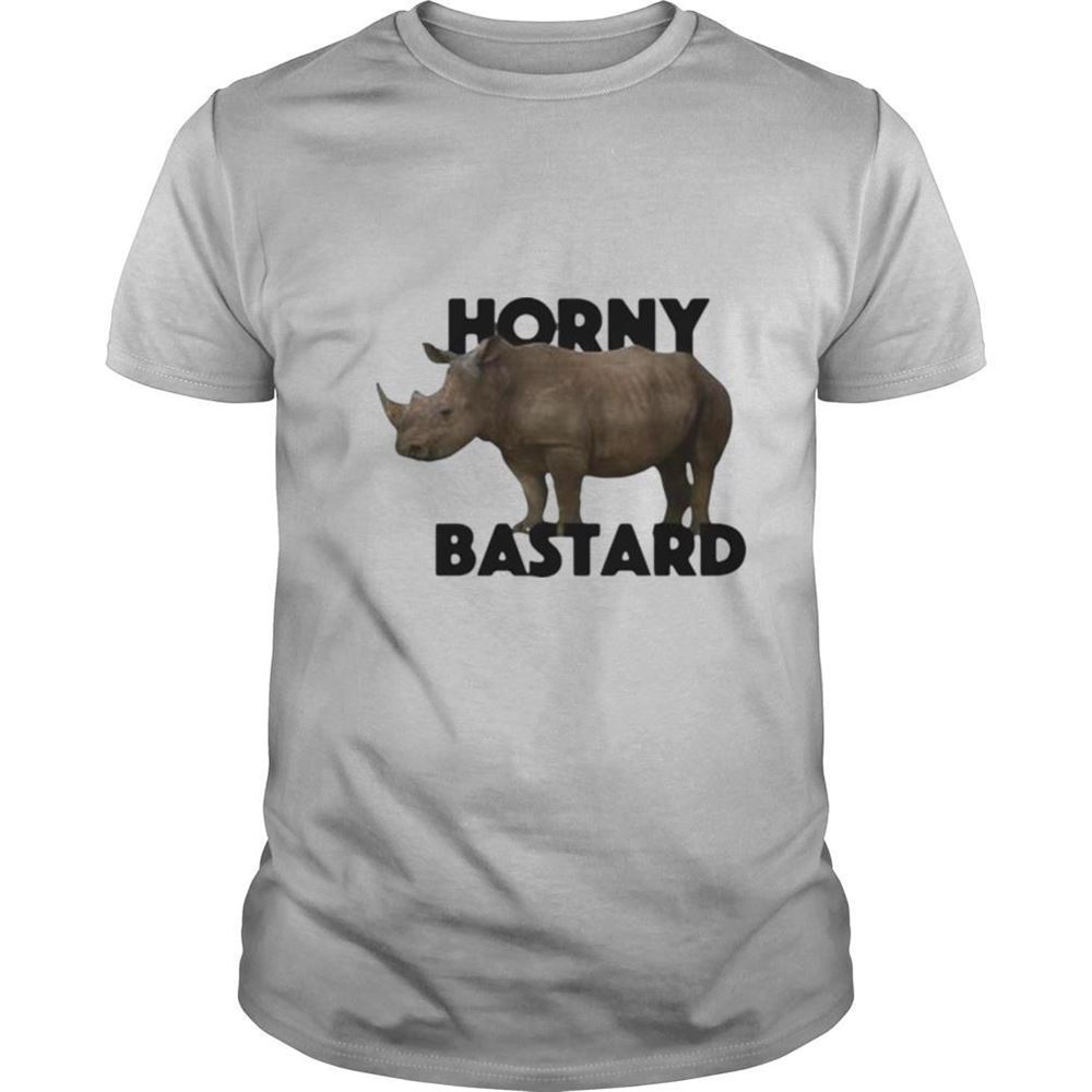 Happy Rhino Horny Bastard Shirt 
