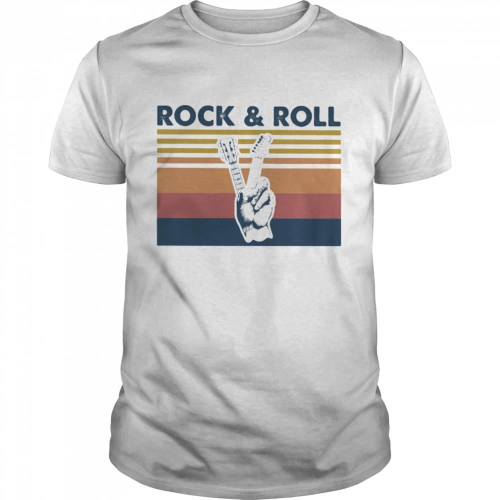 Great Rock And Roll Guitar Vintage Shirt 