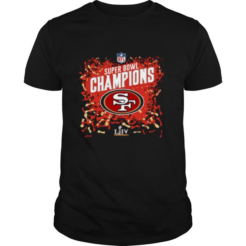 Interesting San Francisco 49ers Super Bowl Champions Shirt 