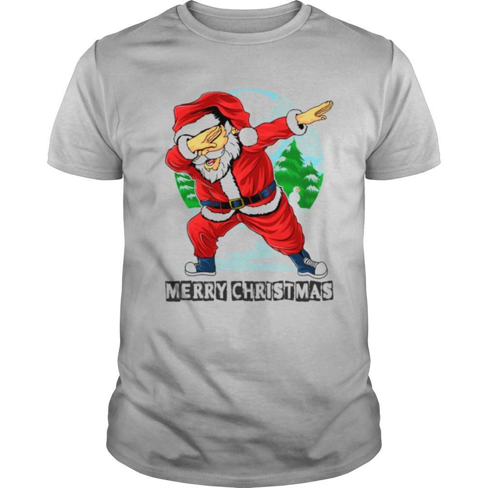 Amazing Santa Claus Dabbing Dance Cute Santa Claus Dancing Shirt 