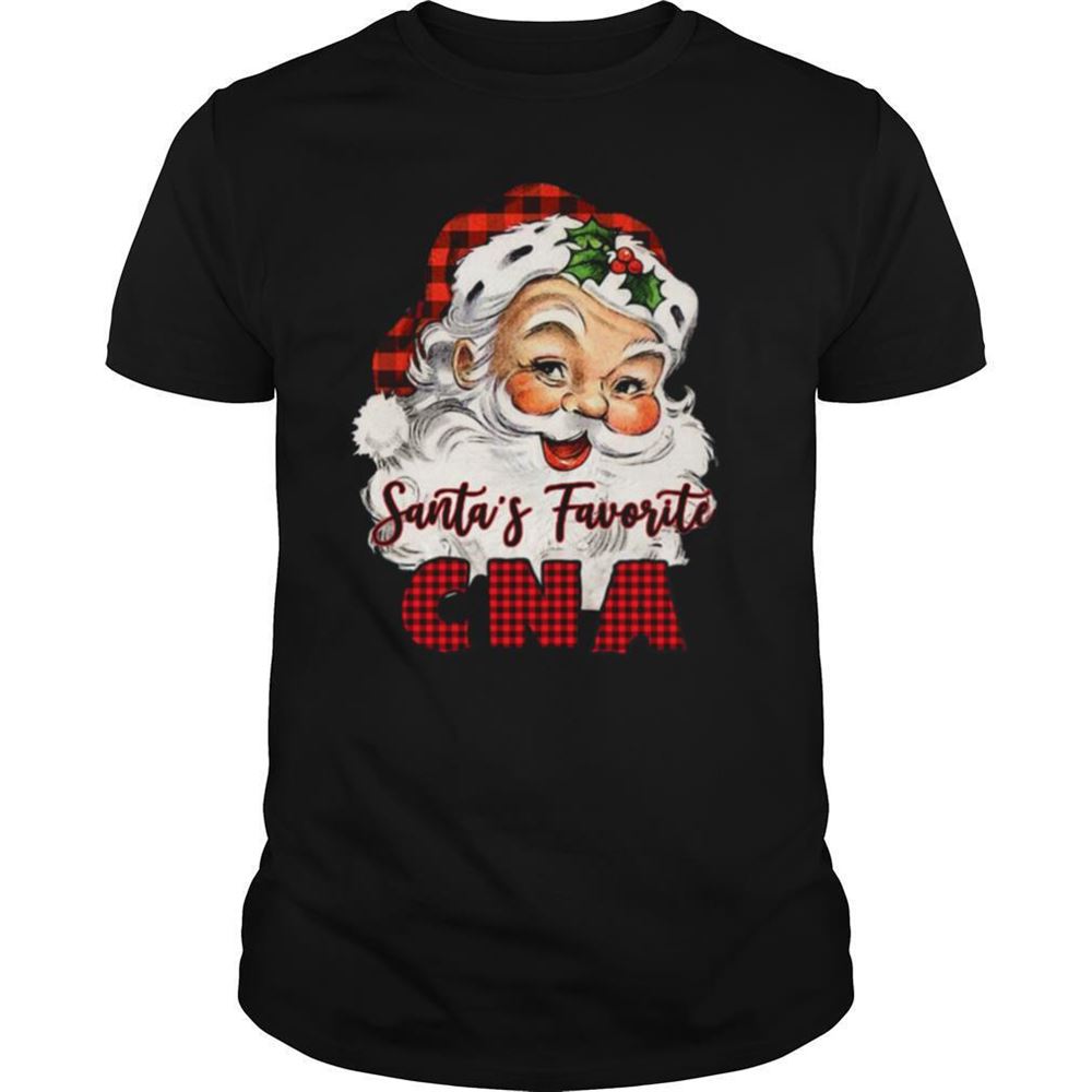 Attractive Santas Claus Favorite Cna Christmas 2020 Shirt 
