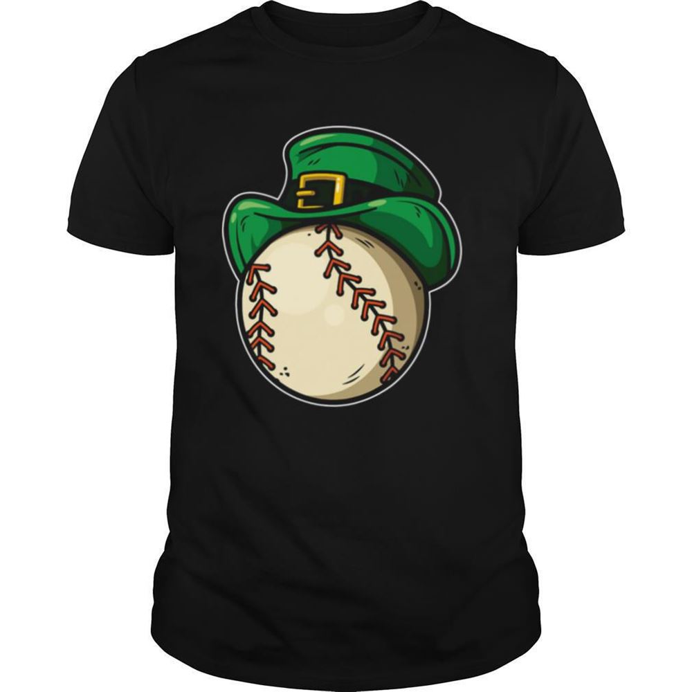 Attractive Shamrock Baseball Leprechaun St Patricks Day Shirt 