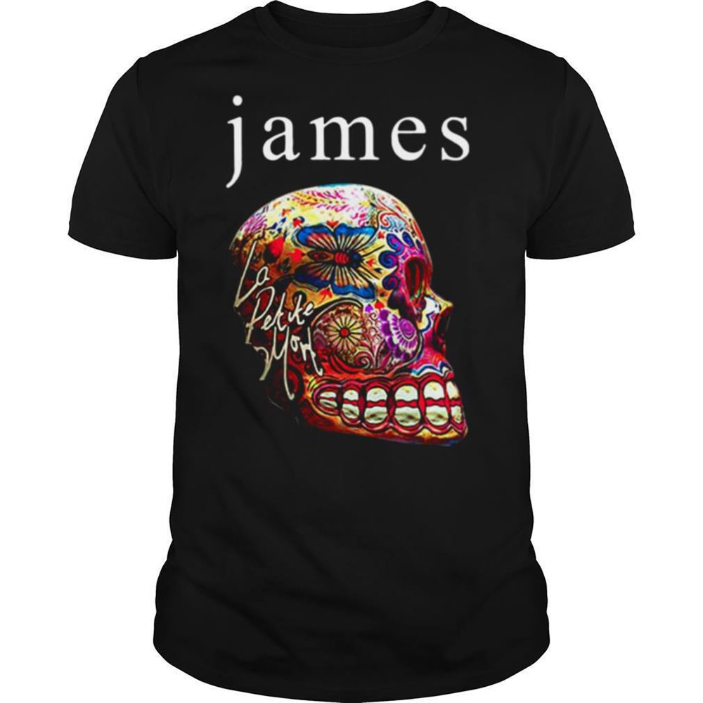 Awesome Skull Sugar Flower James Shirt 