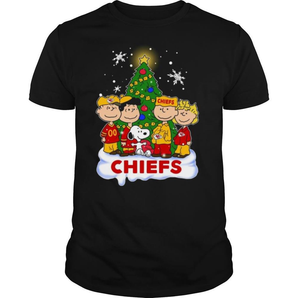 Amazing Snoopy The Peanuts Kansas City Chiefs Christmas Sweaters Shirt 