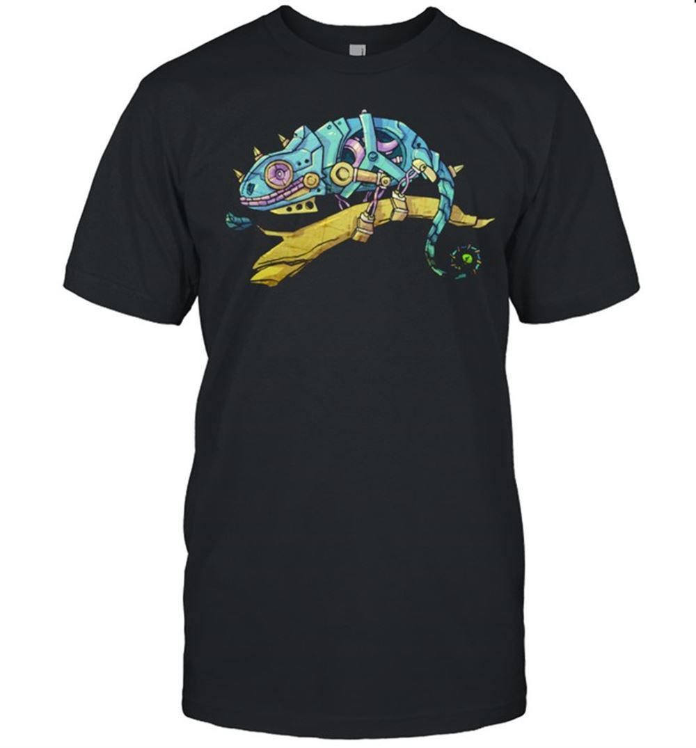 Awesome Steampunk Iguana Animal Shirt 