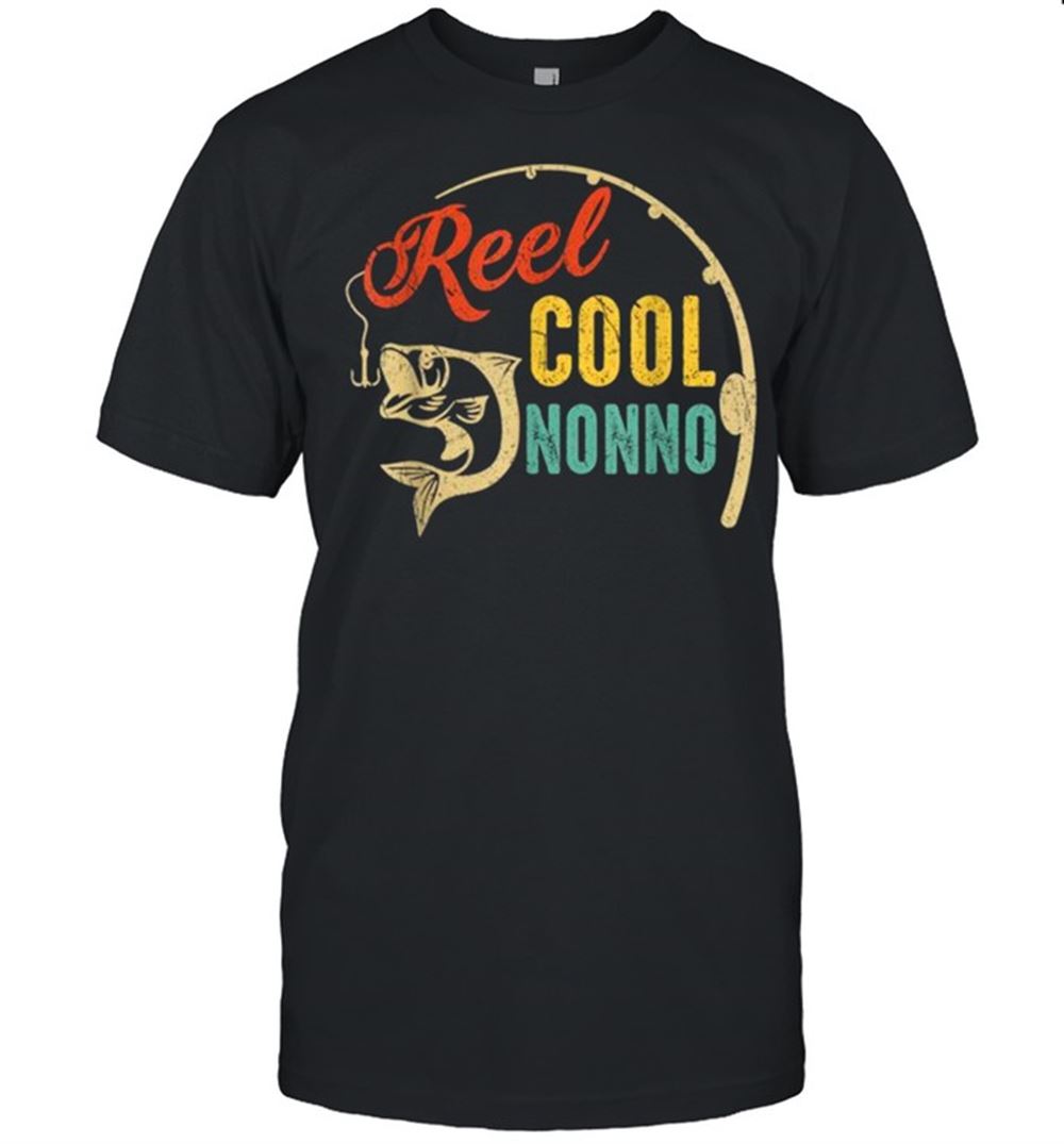 Best Vintage Fishing Reel Cool Nonno Shirt 