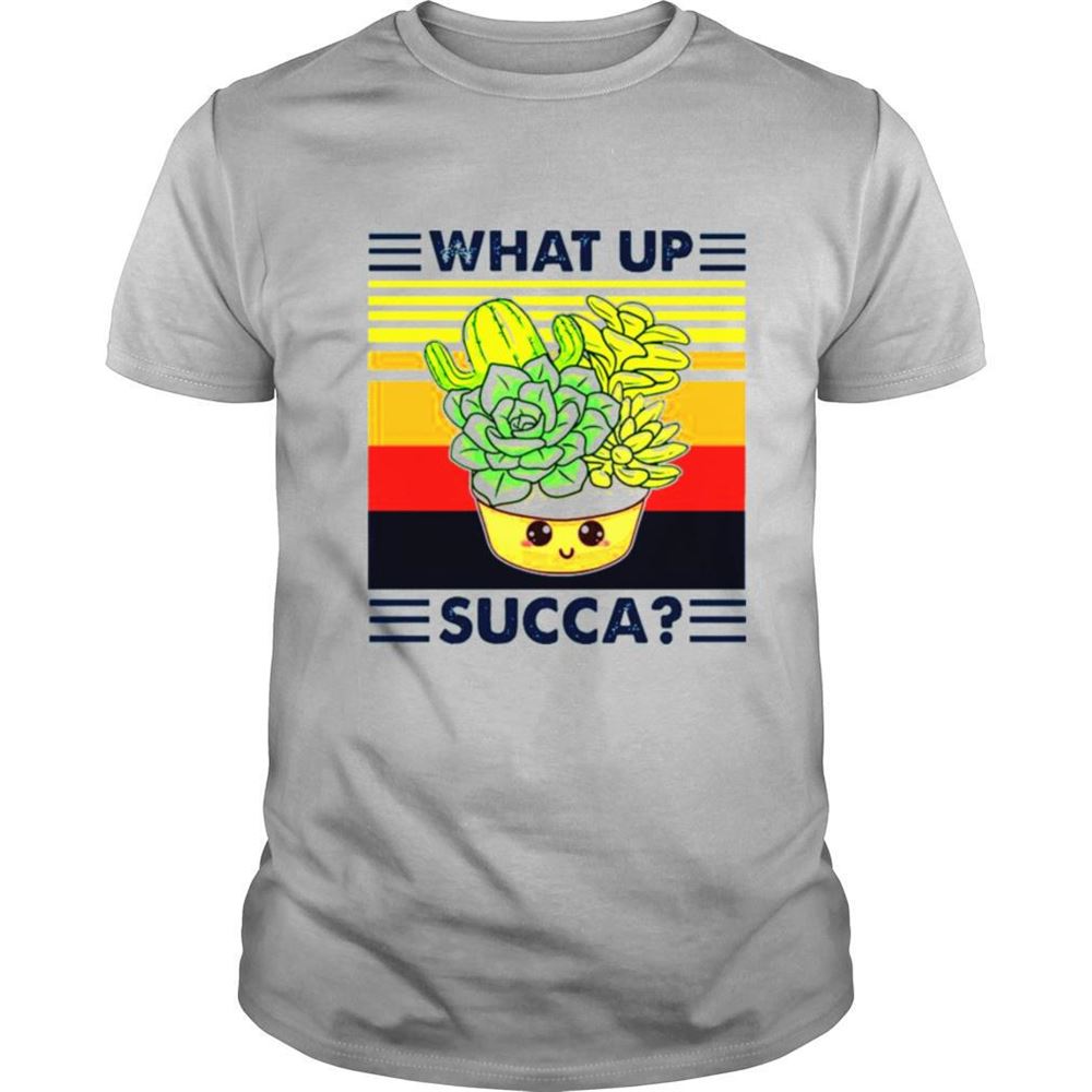 Special What Up Succa Vintage Retro Shirt 