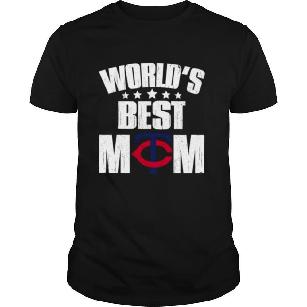 Gifts Worlds Best Minnesota Twins Mom Shirt 