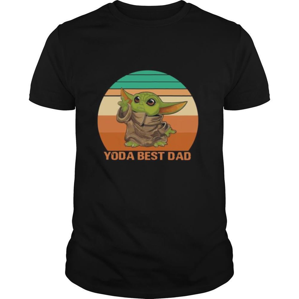 Special Yoda Best Dad Vintage Retro Shirt 