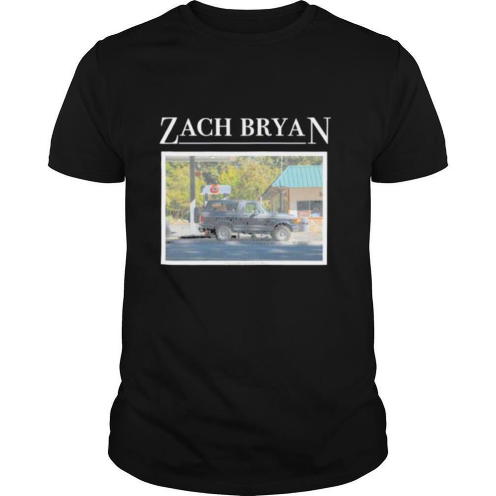 Great Zach Bryan Merch Bronco Shirt 