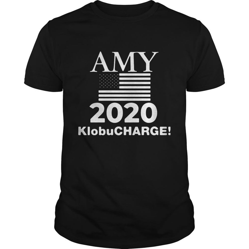 Happy Klobucharge Amy Klobuchar 2020 President American Flag Shirt 