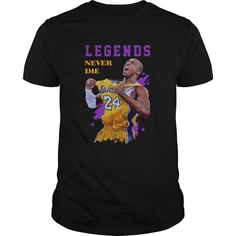 Special Kobe Bryant Basketball Legends Never Die Shirt 