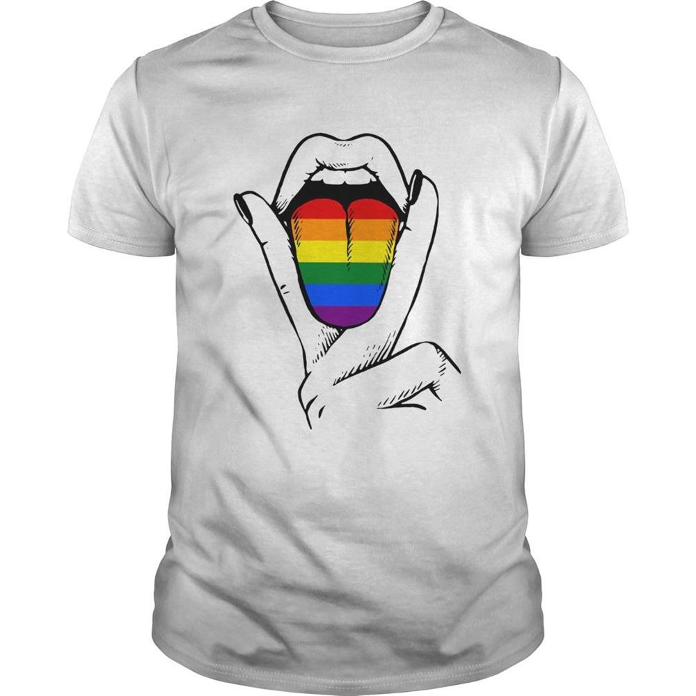 Best Lgbt Lesbian Tongue Shirt 
