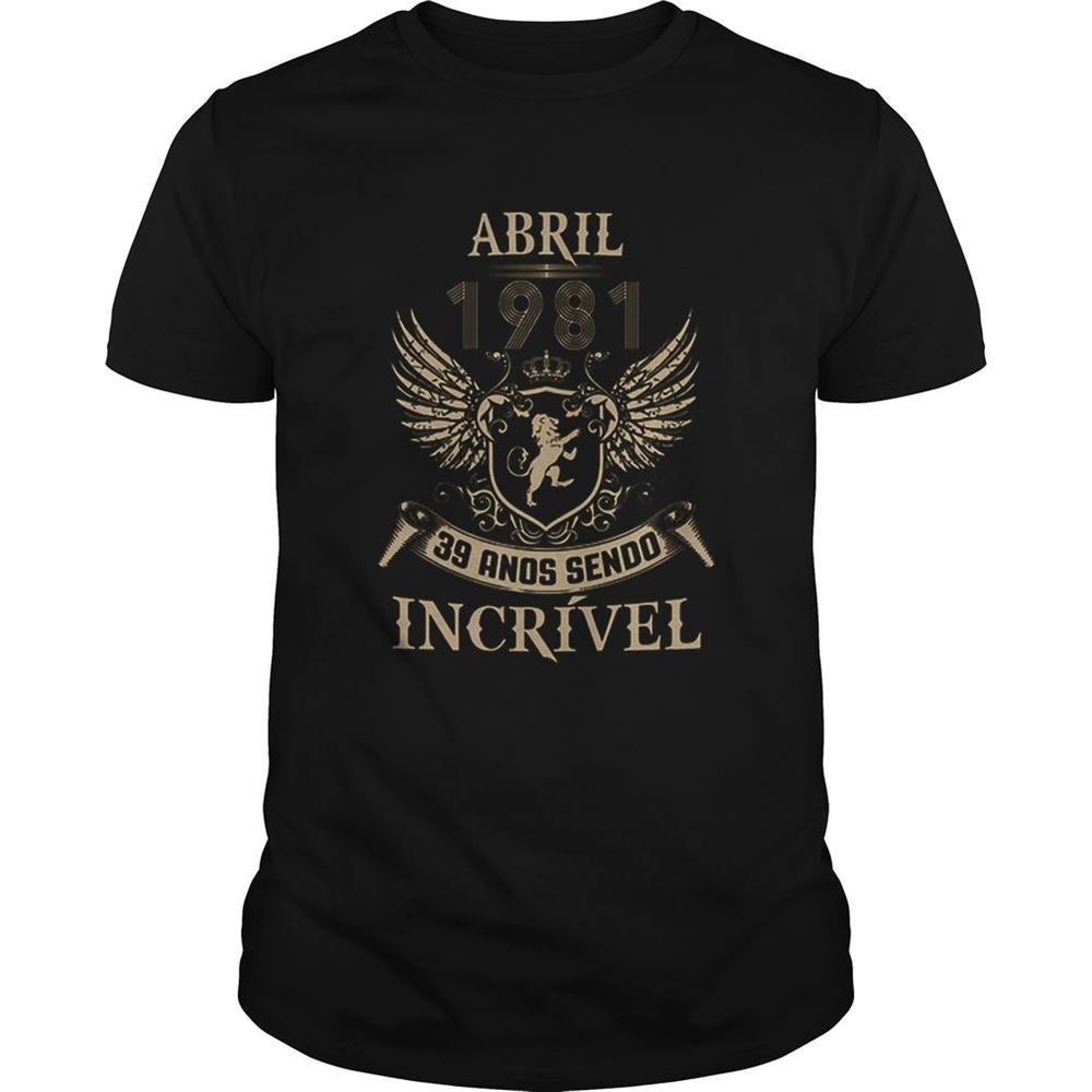 Amazing Lion Wings Abril 1981 39 Ands Sendo Incrivel Shirt 