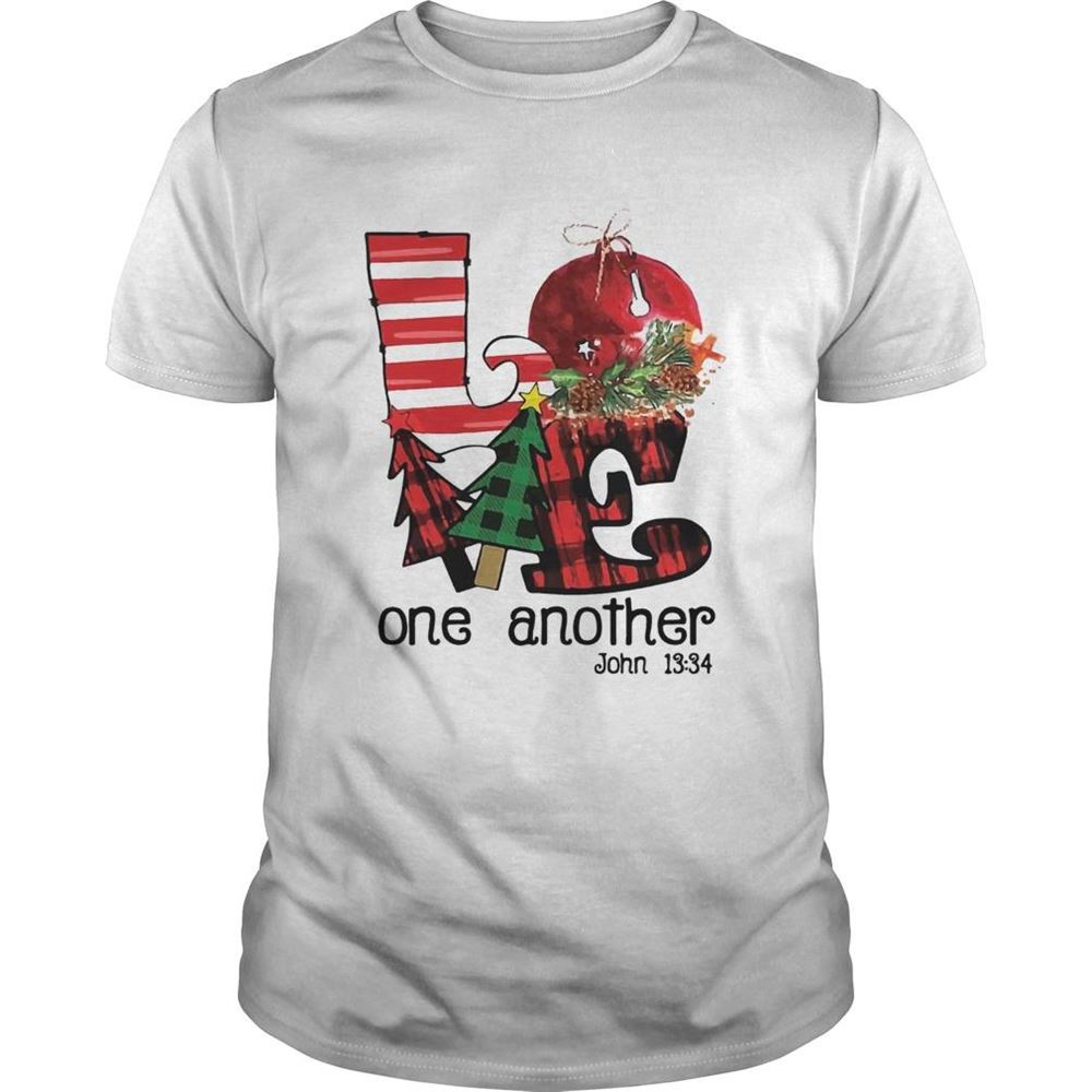 Great Love One Another John 1334 Christmas Shirt 