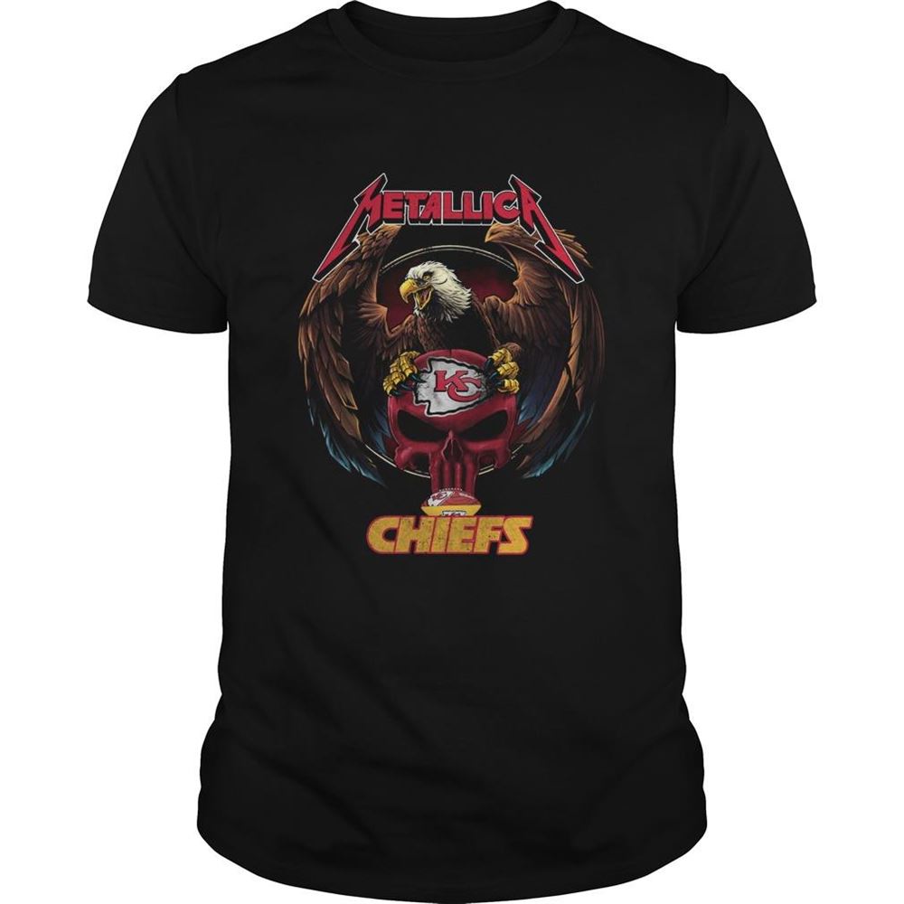 Interesting Metallica Kansas City Chiefs For Shirt 