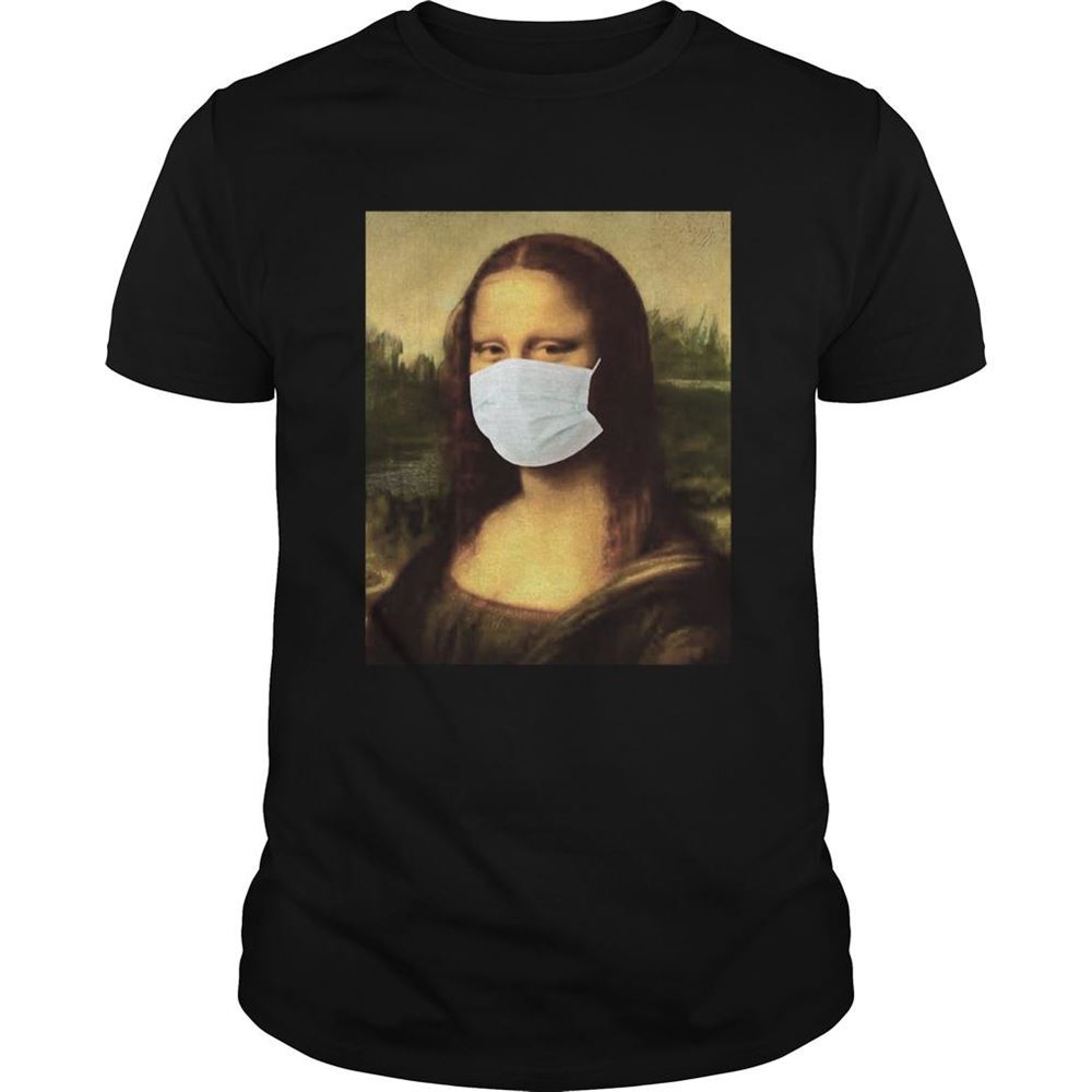 Special Mona Lisa Wear A Medical Mask Corona Shirt 