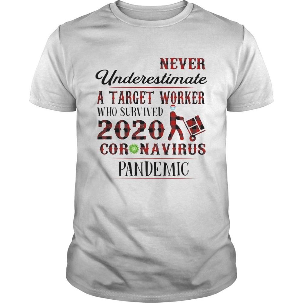 Promotions Never Underestimate A Target Worker Who Survived 2020 Coronavirus Pandemic Mask Vintage Shirt 