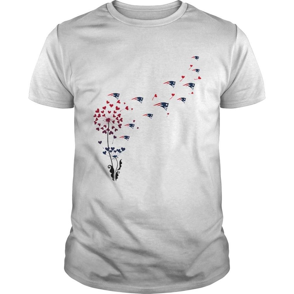 Gifts New England Patriots Dandelion Flower Shirt 