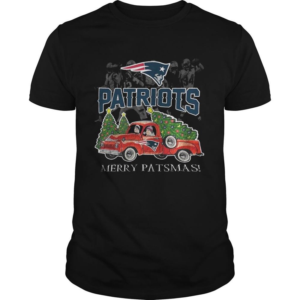 Great New England Patriots Merry Patsmas Shirt 