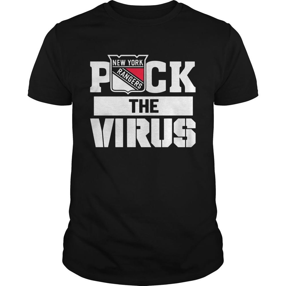 Happy New York Rangers Puck The Virus Shirt 