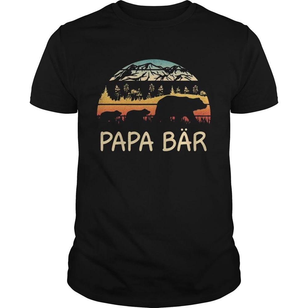Amazing Nice Camping Papa Bar Vintage Shirt 