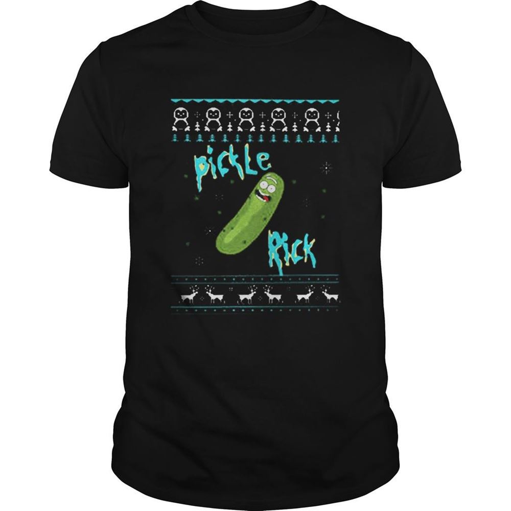 Special Pickle Rick And Morty Rick Sanchez Ugly Christmas Shirt 