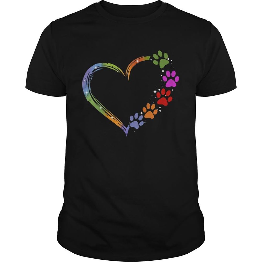 Special Pisces Dog Paw Color Shirt 