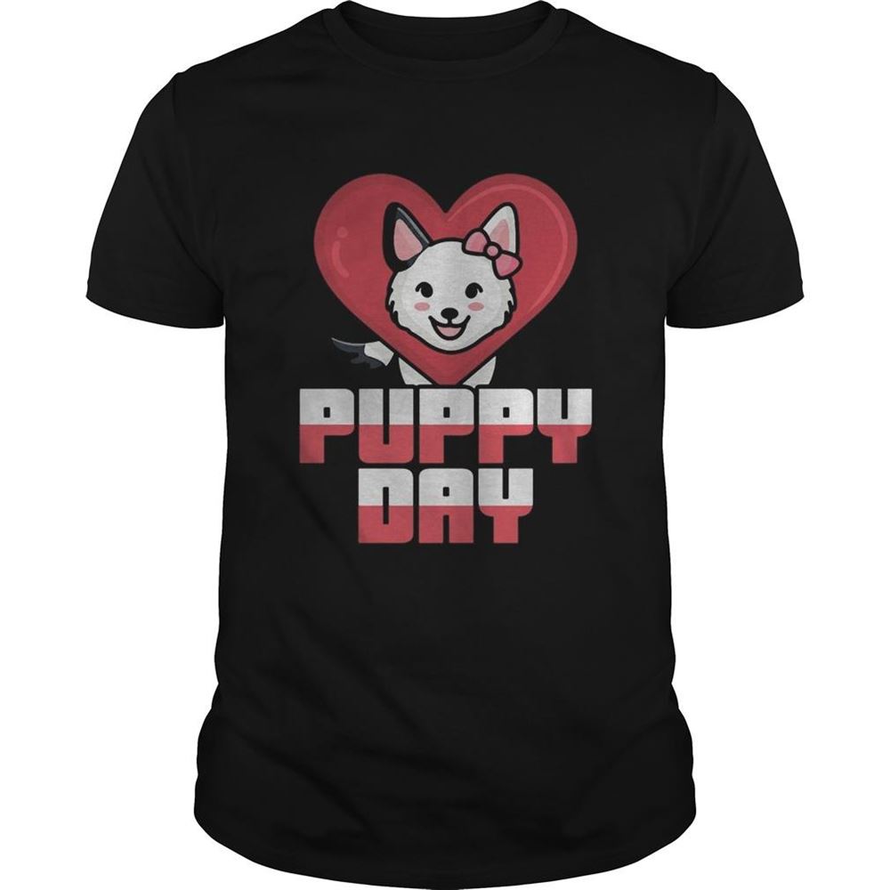 Happy Puppy Daydog Heart Kids Shirt 