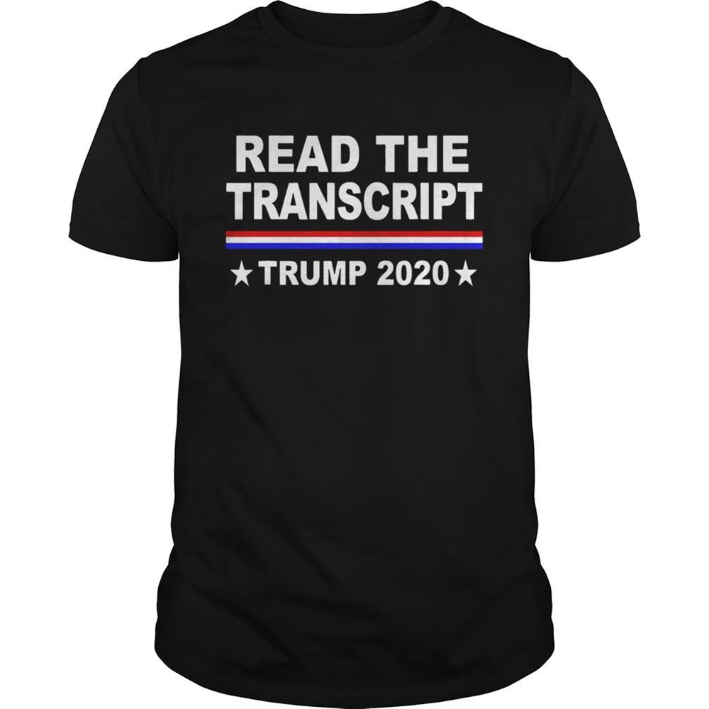 High Quality Read The Tran Trump 2020 Shirt 