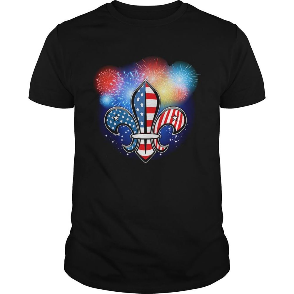 High Quality Scout Independence Day Firework Shirt 