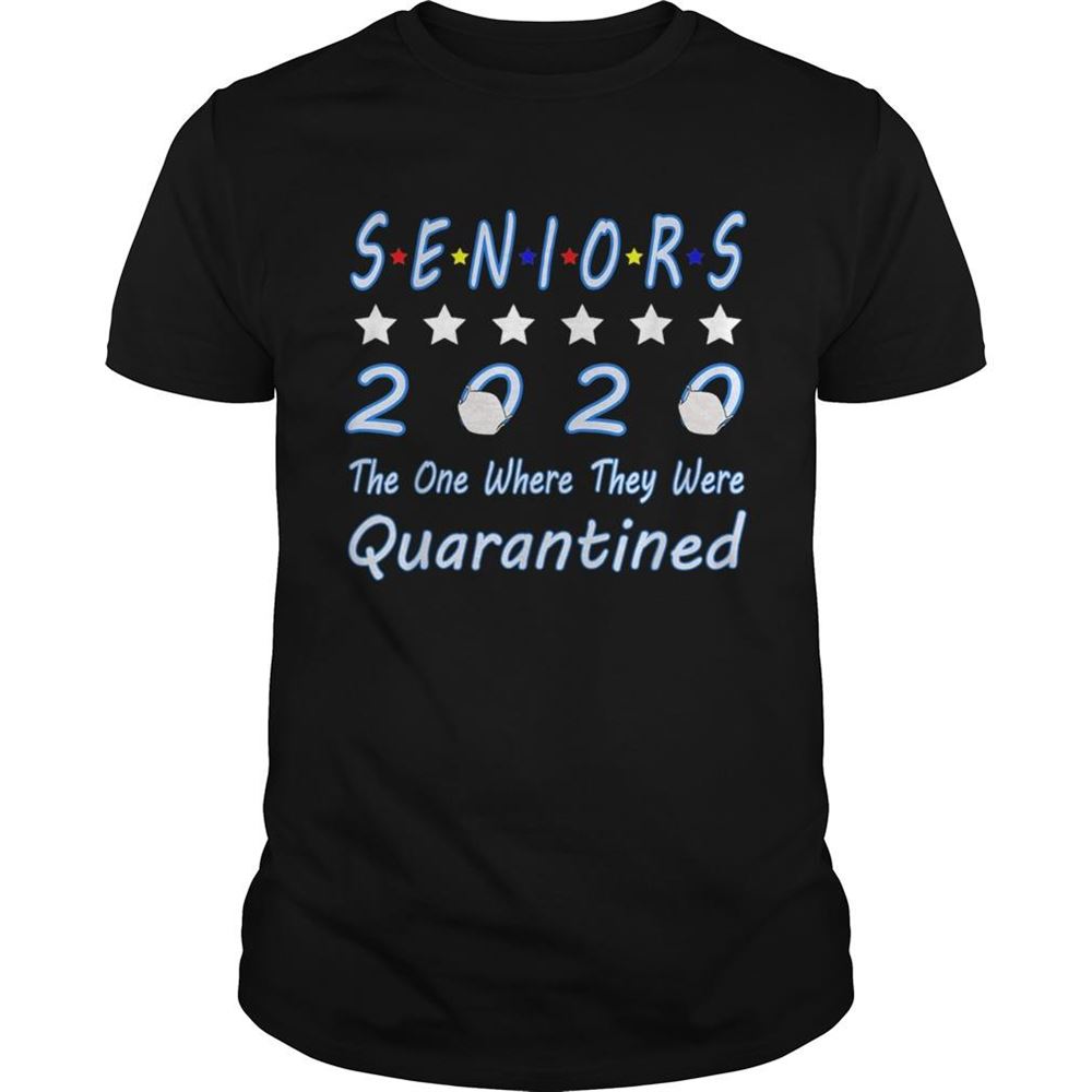 Amazing Senior Quarantine Class Of 2020 Graduation Shirt 