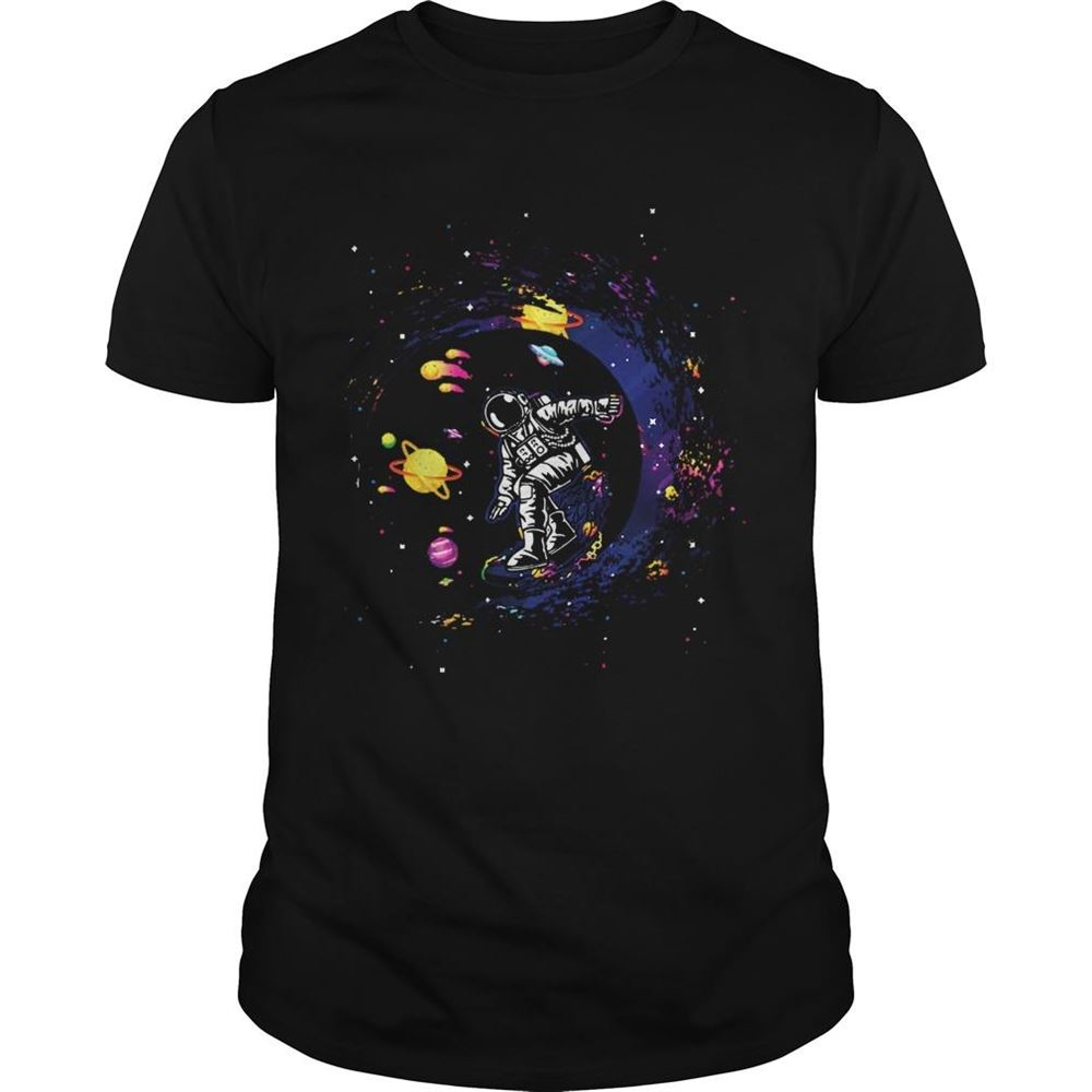 Awesome Space Surfing Astronaut Shirt 