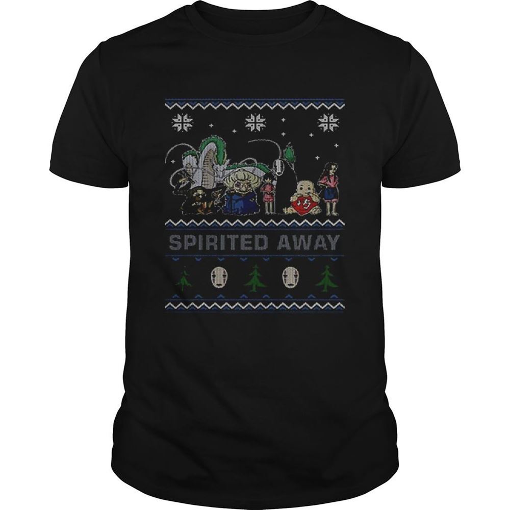 Attractive Spirited Away Ugly Christmas Shirt 