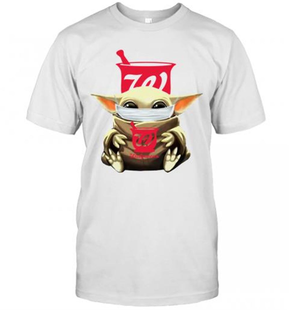 Promotions Star Wars Baby Yoda Mask Hug Walgreens T-shirt 