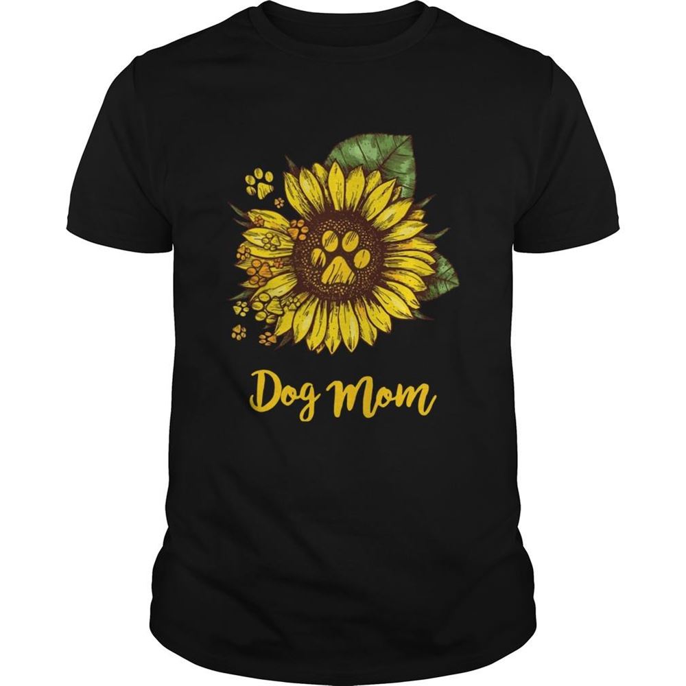 Happy Sunflower Dog Mom Shirt 