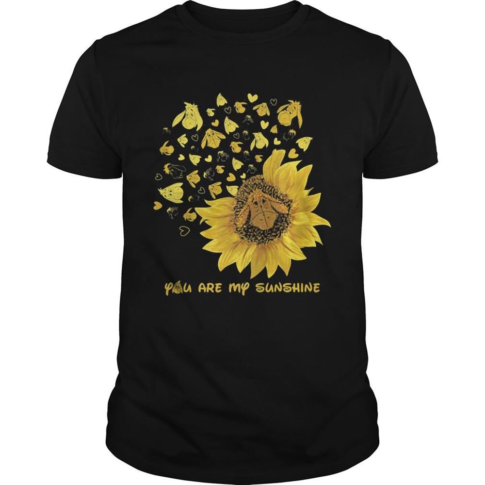 Special Sunflower Eeyore Donkey You Are My Sunshine Shirt 