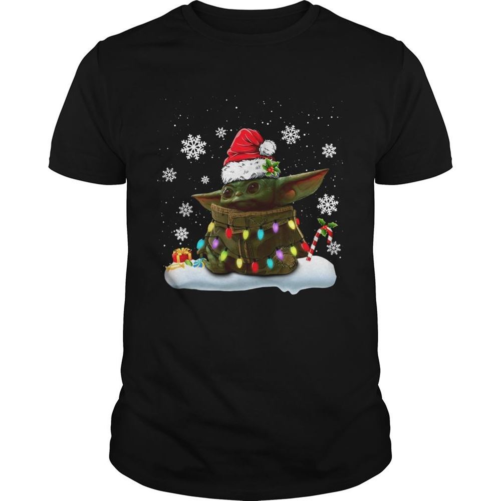 Best The Mandalorian Baby Yoda Christmas Shirt 