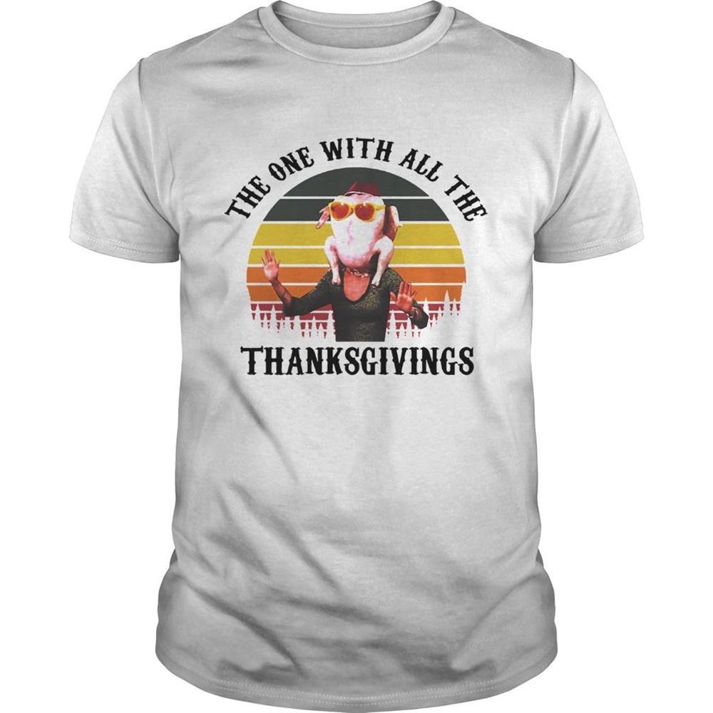 Amazing The One With All The Thanksgivings Friends Monica Turkey Shirt 