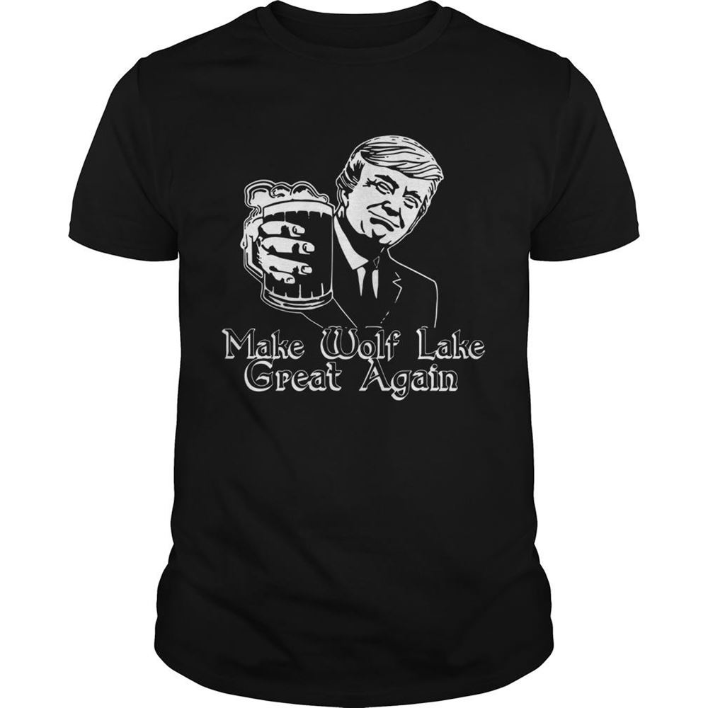 Happy Trump Make Wolf Lake Great Again Shirt 