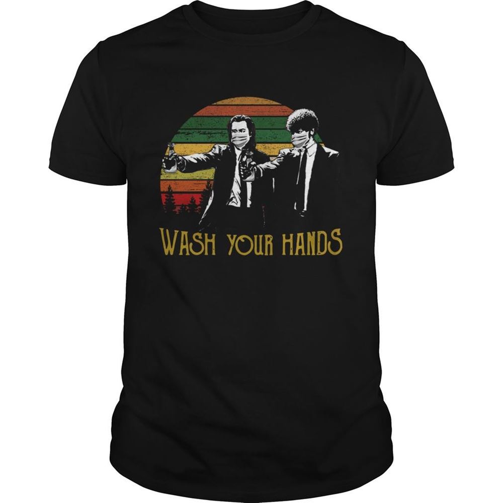 Special Vintage Pulp Fiction Wash Your Hands Shirt 