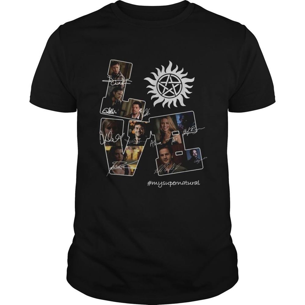 Limited Editon Love Mysupernatural Shirt 
